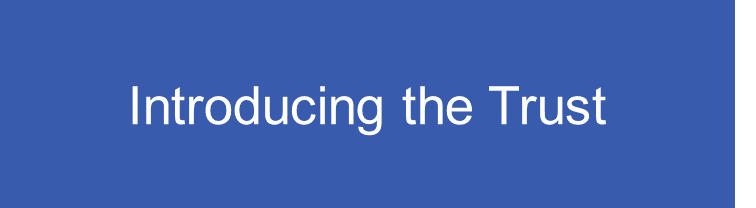 Menu button: Introducing the Trust