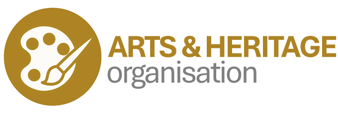 Arts and heritage organisation logo